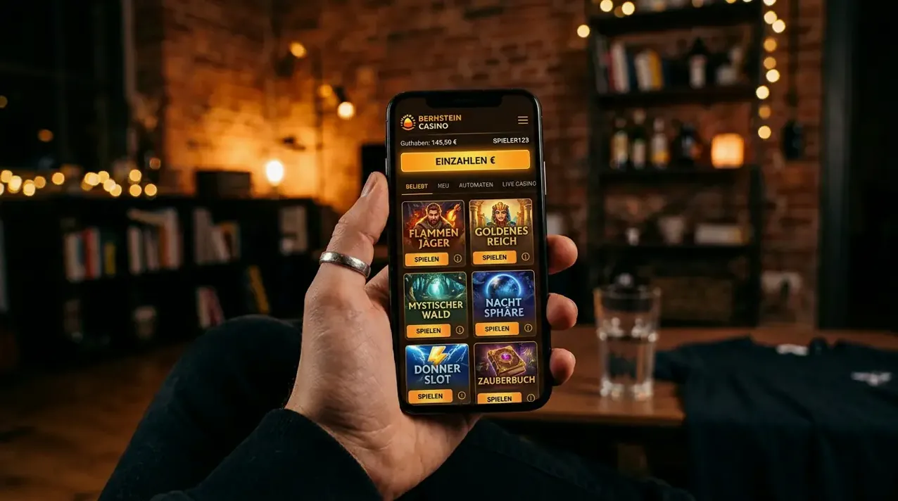 Vegazone im Browser auf dem Handy